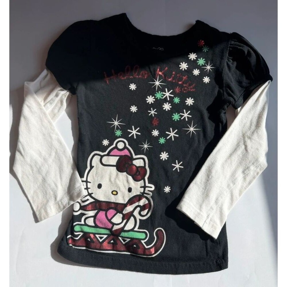 Vintage 2009 Hello Kitty Y2K Long Sleeve Shirt